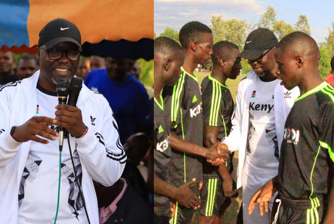 Engineer Shadrack Omondi Anyuo Supports Sports in Kaler Ward