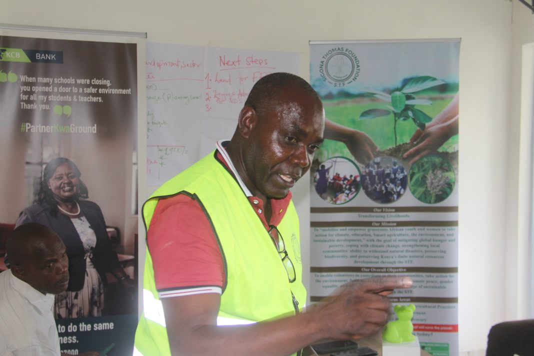 Foundation out to revive 4K club in schools in Homa Bay to boost Agriculture STF Programs Manger Steve Amolo