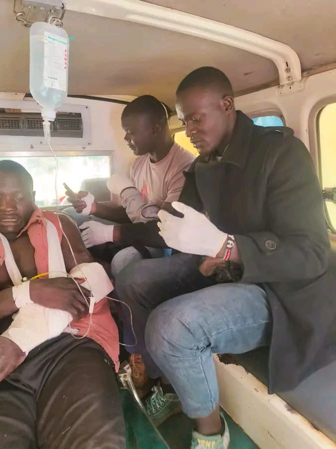 Two youths seriously injured during ODM grassroots election. Two youths seriously injured during ODM grassroots election.
