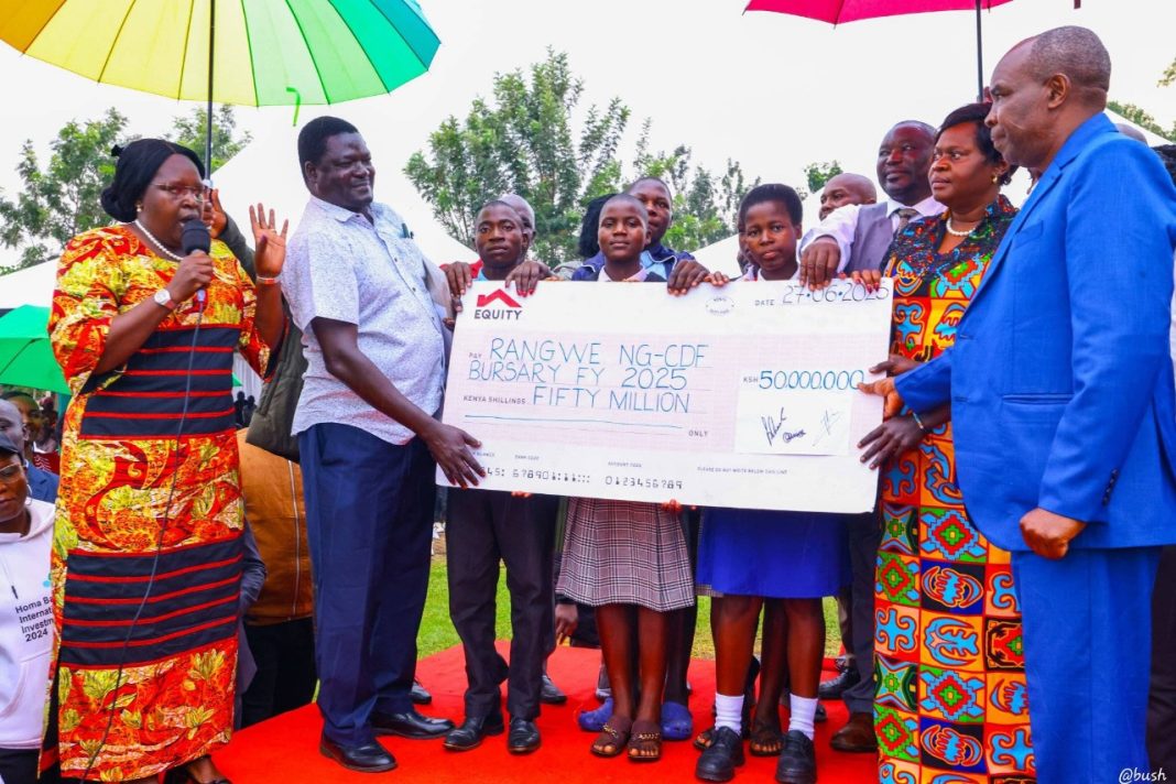 Wanga and Gogo Lead GBV Sensitization and Distribution of Sh50M NG-CDF Bursary in Rangwe Wanga and Gogo Lead GBV Sensitization and Distribution of Sh50M NG-CDF Bursary in Rangwe