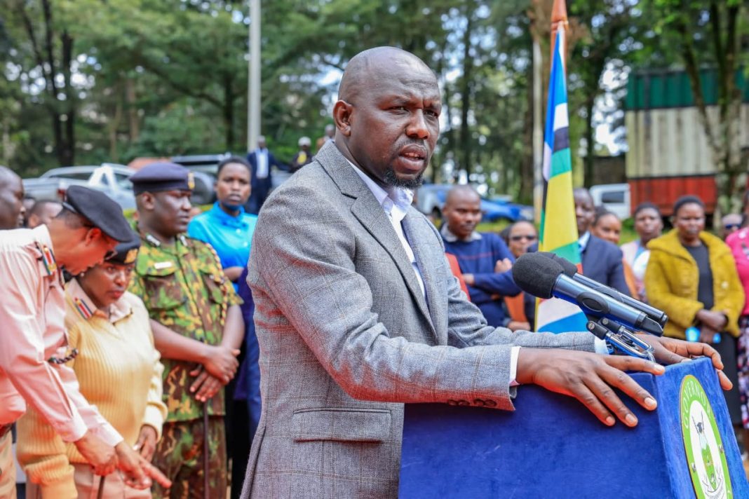 Murkomen announces creation of new administrative units in Nandi Murkomen announces creation of new administrative units in Nandi