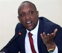 GOVERNOR GUYO ON THE RUN. GOVERNOR GUYO ON THE RUN.