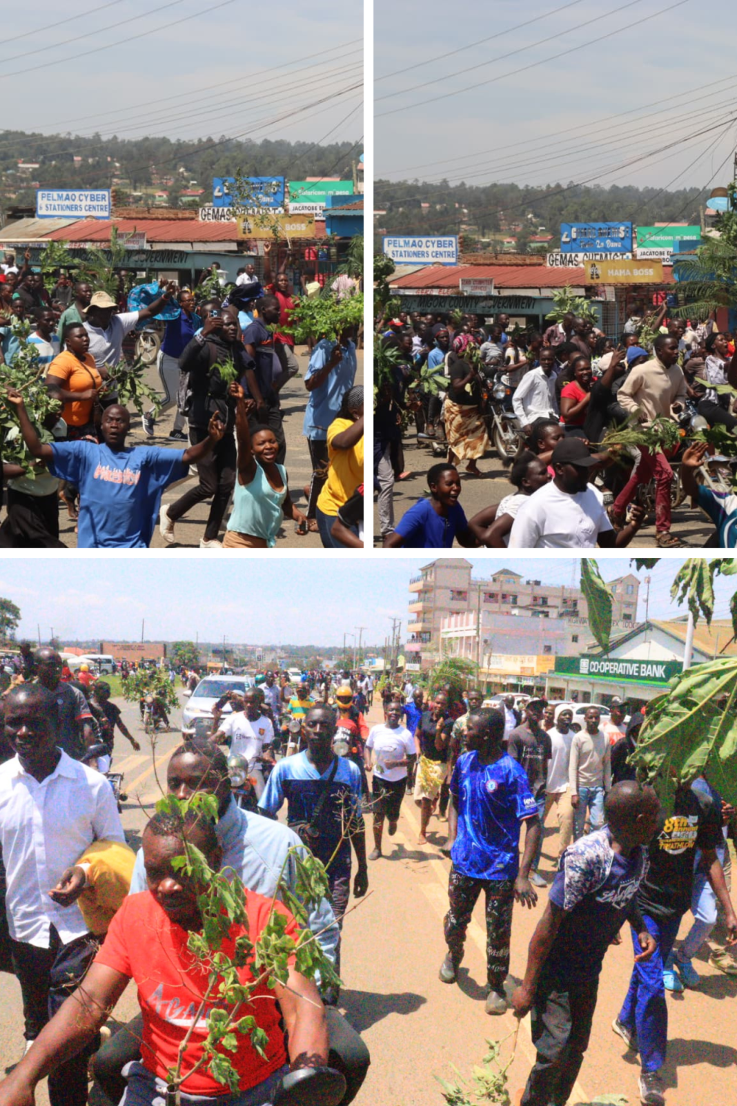 Migori Town Plunged into Mourning Following Raila Odinga’s Death Migori Town Plunged into Mourning Following Raila Odinga’s Death