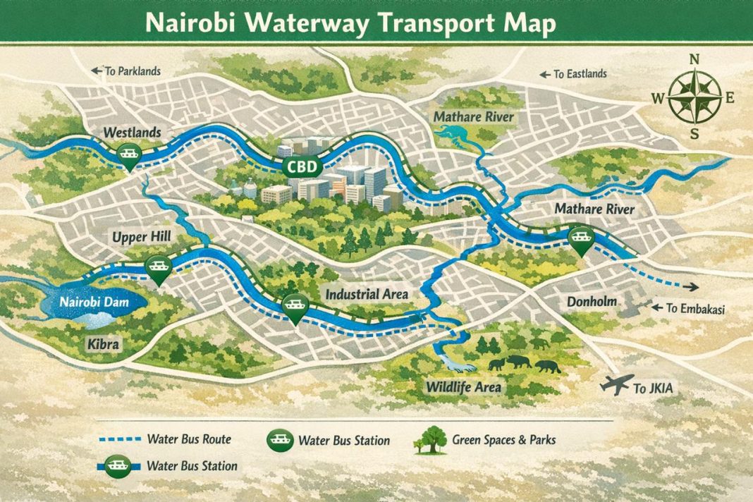 Restoring Nairobi’s rivers, conversion into clean waterways with transport and recreation Restoring Nairobi’s rivers, conversion into clean waterways with transport and recreation