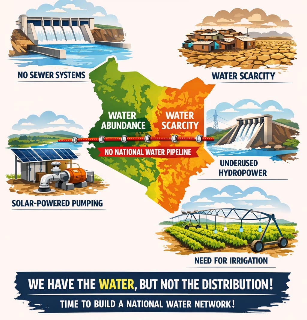 Enough Water Sources But No Distribution Plan Enough Water Sources But No Distribution Plan
