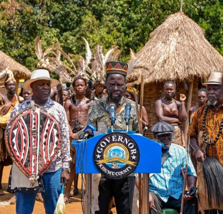 When Baba Lupita Oscar award winner, Prof Anyang’ Nyong’o, led from the bottom in the Senate fiscal performance ranking When Baba Lupita Oscar award winner, Prof Anyang’ Nyong’o, led from the bottom in the Senate fiscal performance ranking
